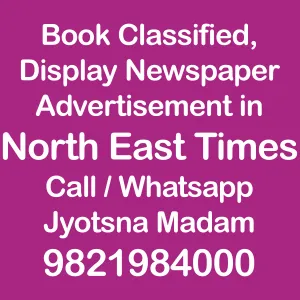 North-East-Times newspaper ad booking book newspaper ad in The North East Times online